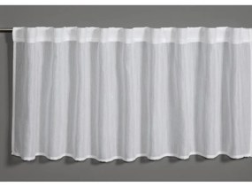 Tenda bianca 45x140 cm Jacquard-Voile - Gardinia