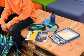 Borraccia in acciaio inox coocazoo, Blue