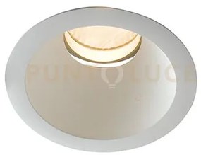 Incasso led elite bianco antiriflesso 30w 2900lm 4000k 16,8x16cm