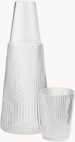 Set caraffa e bicchiere Pilastro 2 pz