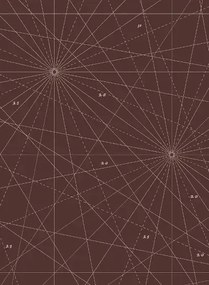 Wandbild Chart von Paint & Paper Library - Plum Brandy