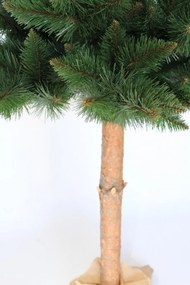 Bellissimo albero di Natale con tronco 190 cm