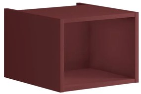 Pensile bagno Brera laccato opaco rosso jaipur P 45.3 x L 39.9 x H 30 cm