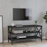 Mobile Porta TV Nero 100x40x50 cm in Legno Multistratocod mxl 126284