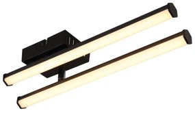 Globo 67342-12 - Plafoniera LED KIRINA LED/12W/230V 3000K nero