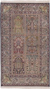Cashmere Silk Tappeto 90 x 160 (Indian) Annodato A Mano
