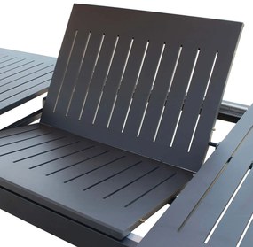 ARGENTUM - tavolo da giardino allungabile in alluminio da 220