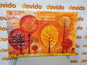 Stampa su tela – Alberi nei colori dell'autunno
