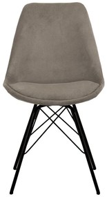 Sedia da pranzo beige Eris - Actona