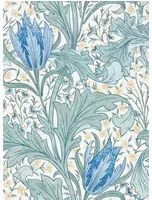 Morris & Co Carta da parati Lent Lily - Cornflower Blue