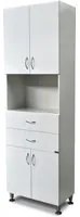 Mobile arredo bagno a 4 ante e 2 cassetti, Armadio mod. Oscar CB032B