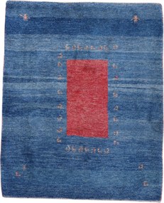 Gabbeh Tappeto 110x140 (Iran) Annodato A Mano