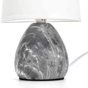 Aigostar - Lampada da tavolo 1xE14/40W/230V grigio