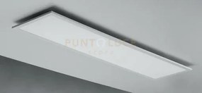 Pannello led bianco 40w 4800lm 6000k 119,5x29,5x3,5cmin alluminio