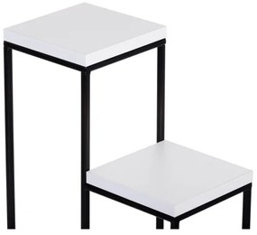 Portafiori KASKADA 70x34 nero/bianco