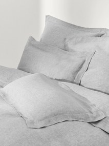 Copripiumino in lino con cucitura in rilievo Linna