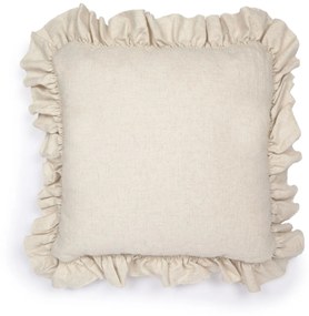 Kave Home - Fodera cuscino Deva in lino naturale 45 x 45 cm