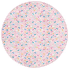 Tappeto rosa per bambini ø 80 cm Comfort - Mila Home