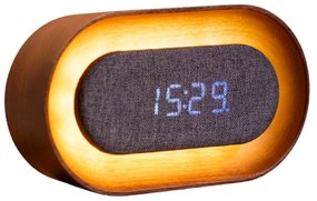 Sveglia digitale Lumos Walnut – Gingko