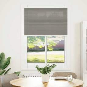 Tenda Plissettata Antracite 85x100 Cm Larghezza Tessuto 84,4 Cm /