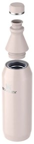 Bottiglia termica rosa chiaro in acciaio inox 600 ml All Day Slim Bottle Rose Quartz – Stanley