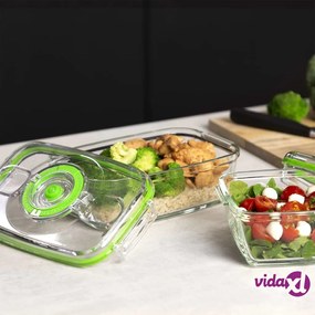 Princess Set Contenitori per Alimenti 2 pz L Trasparenti