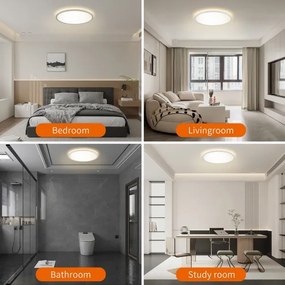 Brilagi - Lampada LED RGB dimmerabile ULTRA SLIM 18W 230V Ø30 cm bianco+DO