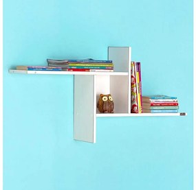 Mensola 50x100 cm bianco lucido