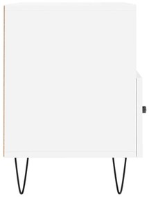 Mobile Porta TV Bianco 80x36x50 cm in Legno Multistrato