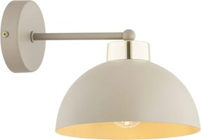 Brilagi - Lampada da parete MOON 1xE27/60W/230V beige/oro
