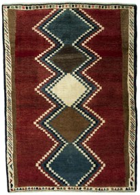 Gabbeh Tappeto persiano 100x150 (Iran) Annodato A Mano