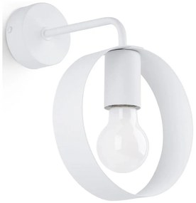 Sollux SL.1134 - Applique TITRAN 1xE27/60W/230V bianco