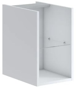 Estensione per mobile da bagno Opera laccato opaco bianco L 30 x H 50 x P 45.5 cm