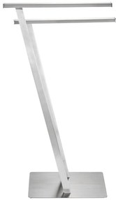 WENKO 24397100 - Porta asciugamani LIRIO 20x76,5 cm acciaio inossidabile/satinato