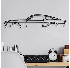 Decorazione da muro 70x15 cm car metallo