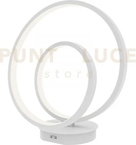 Lume led lieve bianca 24w 2340lm cct 3000k 4000k 6500k 31,6x10x18cm...