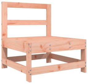 Set salotto da giardino 10 pz in legno massello di douglas