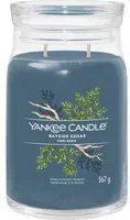 Bayside Cedar, candela in giara grande Yankee Candle