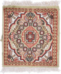 Agra Tappeto 30x30 (Indian) Annodato A Mano