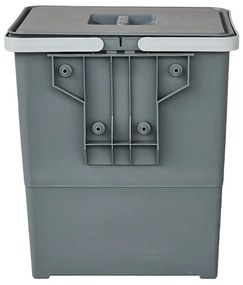 Cestino per rifiuti in plastica incorporato da 18 l Easy - Elletipi