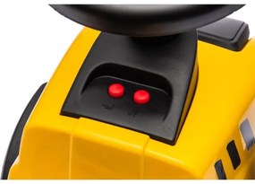 Bici a spinta trattore CAT 2xAA giallo/nero