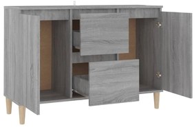 Credenza grigio sonoma 103,5x35x70 cm in legno ingegnerizzato