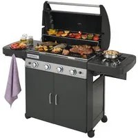 barbecue dualgas 4 series classic ls plus dark cm. 160x60x116 h vit52216