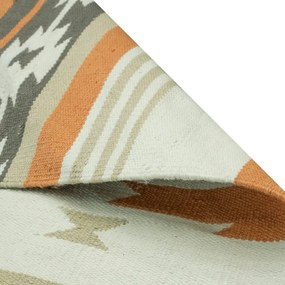 Tappeto reversibile per esterni in plastica riciclata , 120 x 180 cm Aztec - Green Decore