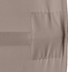 Tetto di Ricambio per Gazebo 3x3m con Prese d'Aria e Fori di Drenaggio 298x295 cm in Poliestere Beige...