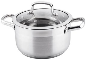 Lamart - Pentola con coperchio 22 cm in acciaio inox