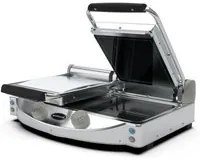 Piastra vetroceramica doppia liscia panini toast RS9631