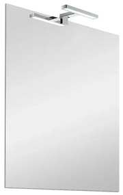 Specchio LED 50x70 cm reversibile con luce naturale