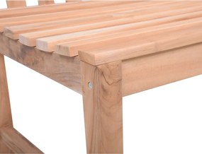 Panca da giardino di colore naturale in legno massiccio Solo – Garden Pleasure