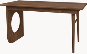 Scrivania in legno con cassetto Bau